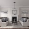 Ekena Millwork Apollo Medallion (Canopies up to 5 5/8"), 16 1/2"OD x 3 5/8"ID x 1 1/8"P, Cloud Burst Crackle CM16APCBC - alternate 4